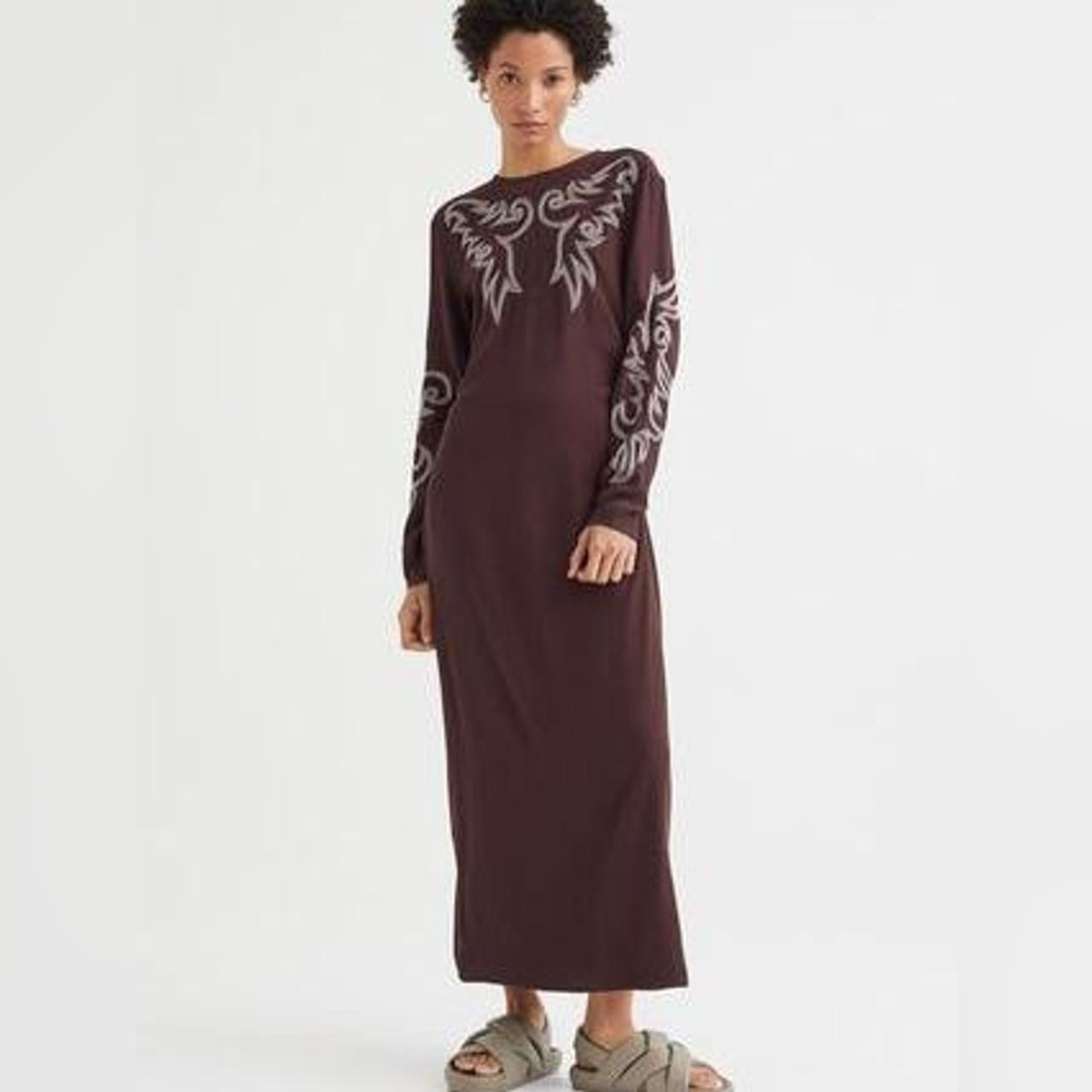 Retro western cowgirl size large cowgirl maxi dress